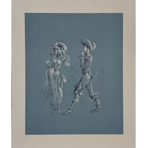 Leonor Fini (1907-1996), « Le Secret » (Le Secret), série « Les Modes », 1970-1971