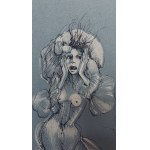 Leonor Fini (1907-1996), « Le Secret » (Le Secret), série « Les Modes », 1970-1971