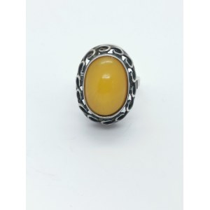 Ring with Stone Metalwork