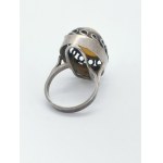 Ring with Stone Metalwork