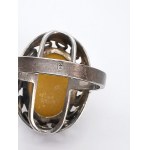 Ring with Stone Metalwork