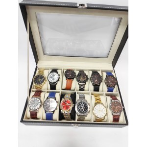 Box with 10 quartz watches