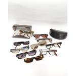 A large set of fashion glasses (sunglasses/corrective)
