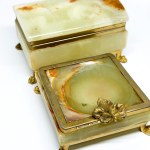 GSE Ottone Garantito smoking set in Italian alabaster