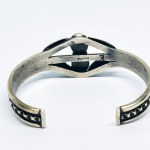 Silver Bracelet with Navajo Style Turquoises