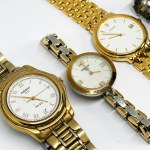 Set of quartz watches - Tissot x2, Seiko x1, Citizen x2
