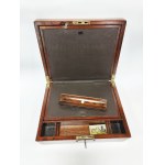 Wooden travel writing organizer