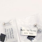 Sterling silver post earrings with Kaori cultured pearls