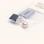 Sterling silver post earrings with Kaori cultured pearls