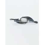 Silver brooch with stone ORNO Warsaw