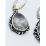 Silver earrings with stones ORNAMENT ( former ORNO )Warsaw
