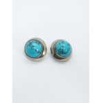 Silver clips with stones ORNAMENT ( former ORNO ) Warsaw