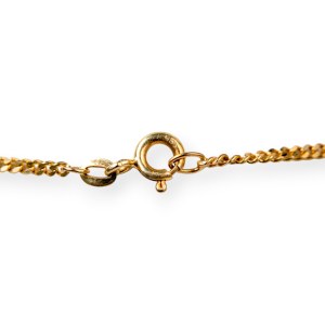 Diamond pendant with chain