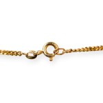 Diamond pendant with chain