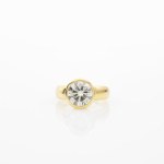 Anello solitario 3,7 carati circa