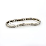 Historical tennis bracelet approx. 6.5 ct