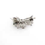 Diamond brooch approx. 3.5 ct