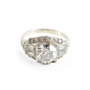 Diamond ring approx. 2.1 ct