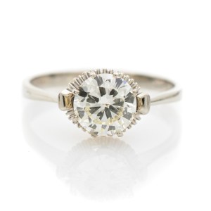 Solitärring ca. 1,4 ct