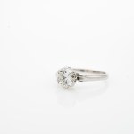 Pierścionek z pasjansem ok. 1,9 ct