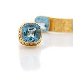 Aquamarine jewelry set