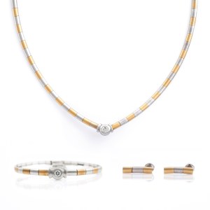 Set di gioielli con diamanti Arpas