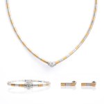 Arpas diamond jewelry set