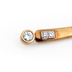 Diamond brooch approx. 1 ct