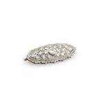 Diamond brooch
