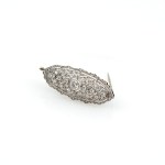 Diamond brooch