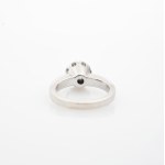 Sapphire diamond ring