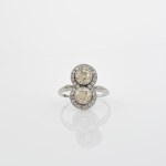 Toi et Moi Bague en diamant