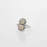 Toi et Moi Bague en diamant