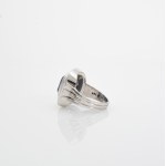 Sapphire ring set with diamonds 5ct | 1.6ct