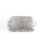 Silver tray