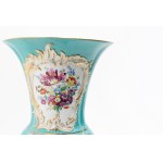 MEISSEN baluster vase with rocaille decoration