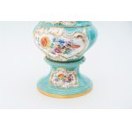 MEISSEN baluster vase with rocaille decoration