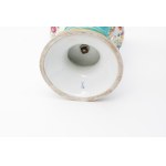 MEISSEN baluster vase with rocaille decoration