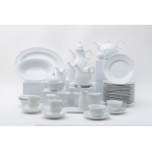 MEISSEN Kaffee und Teeservice Wellenspiel
