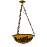 Art Nouveau ceiling light Delatte Nancy