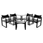 Thonet chairs & ottomans 270 F