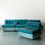 Four Amanta lounge chairs
