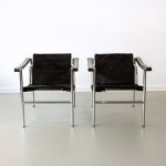 Two Le Corbusier LC1