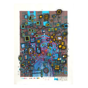 Friedensreich Hundertwasser (1928 Vienna - 2000 Queensland) (F)