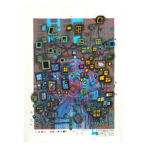 Friedensreich Hundertwasser (1928 Wien - 2000 Queensland) (F)