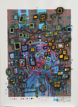 Friedensreich Hundertwasser (1928 Wien - 2000 Queensland) (F)