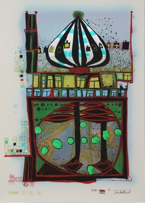 Friedensreich Hundertwasser (1928 Wien - 2000 Brisbane) (F)