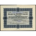 Poland, action for 50,000 marks, 15.05.1922, Inowrocław