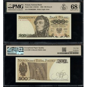 Polsko, 500 zlotých, 1.06.1982, FW