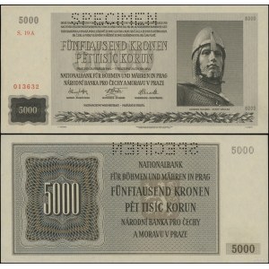 Protectorate of Bohemia and Moravia (1939-1945), 5,000 crowns, 24.02.1944
